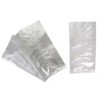 Bolsa de celofán con fuelle 36x19x6.5cm 25pz