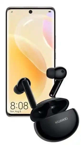AT&T Huawei nova 8 con freebuds 4i oferta