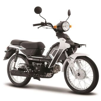 Elektra Motocicleta de trabajo italika at110 lt blanca oferta