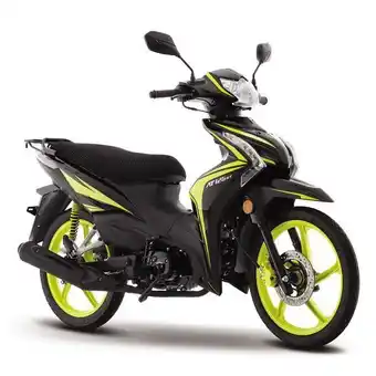Elektra Motocicleta de trabajo italika at125 rt negra con amarillo oferta