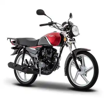 Elektra Motocicleta de trabajo italika dt150 clásica rojo con negro oferta