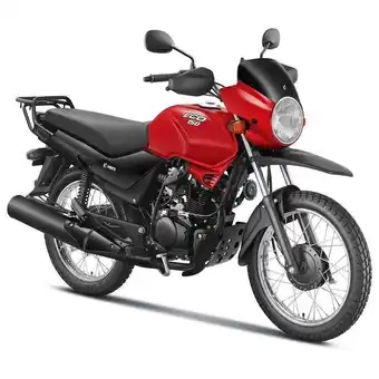Motocicleta de trabajo hero eco 150tr roja
