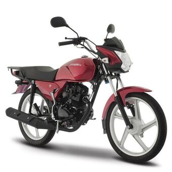 Elektra Motocicleta de trabajo italika ft125 ts roja con negro oferta