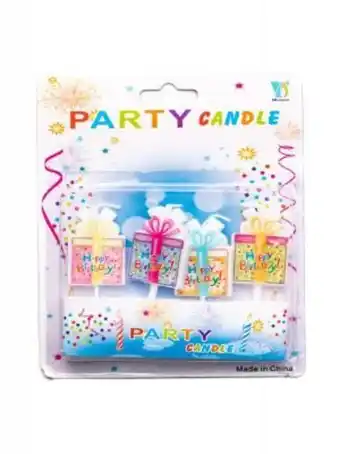 Velas para pastel regalos yc15
