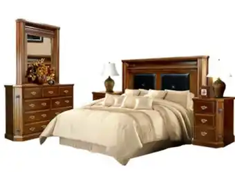 Elizondo Recamara marbella king size nogal oferta