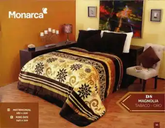 Cobertor king size monarca magnolia king size