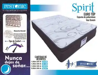 Colchon individual regiomontana spirit individual