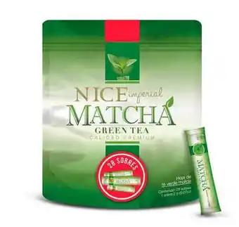 Té verde en sobres