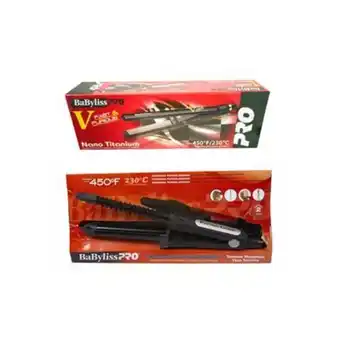 Probell Baja--combo babyliss tenaza+plancha 3072 kbab2572es oferta