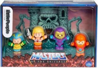 Julio Cepeda Jugueterías Fisher-price little people masters of the universe collector 4-pack juguete oferta