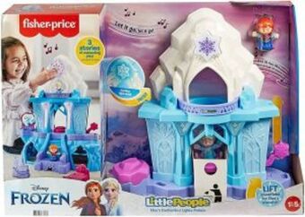 Julio Cepeda Jugueterías Fisher price little people frozen castillo helado oferta