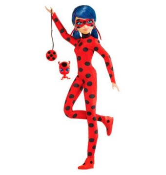 Muñeca ladybug articulada