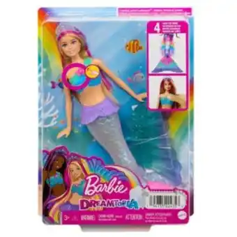 Julio Cepeda Jugueterías Barbie sirena luces brillantes oferta