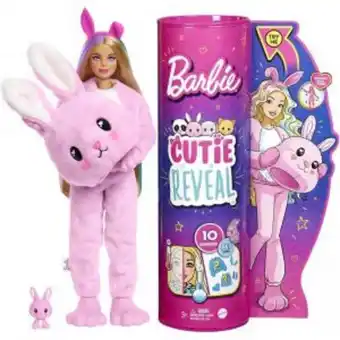 Julio Cepeda Jugueterías Barbie cutie reveal disfraz de conejita oferta