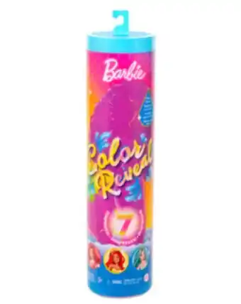Barbie color reveal sirenas arcoiris