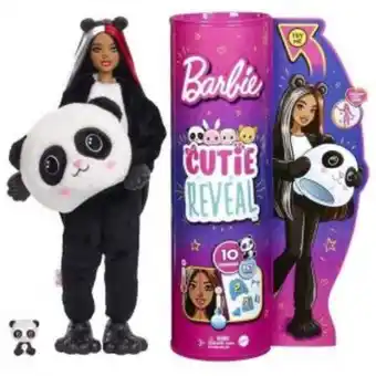 Julio Cepeda Jugueterías Barbie cutie reveal disfraz de osito panda oferta