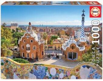 Julio Cepeda Jugueterías Rompecabezas vista de barcelona desde el parque güell 1000pzas oferta