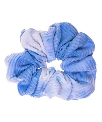 Scrunchie tye dye azul
