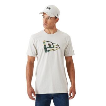 Playera manga corta new era essential flag infiill