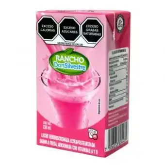 Tiendas Neto Leche semidescremada rancho don silvestre fresa 236 oferta