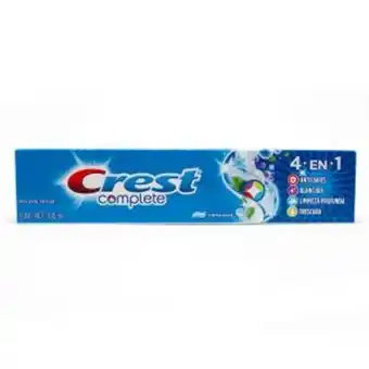 Crema dental crest complete limpieza profunda 100 ml