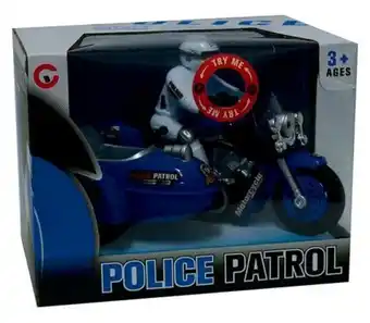 Motocicleta policia play jt-9967c
