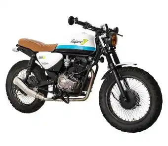 Muebles América Motocicleta de ciudad mb super 7 200cc blanca oferta