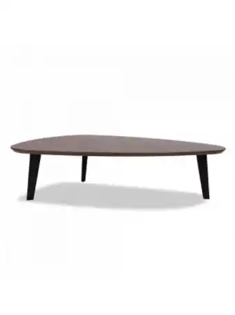 Muebles Placencia Mesa de centro irina130x80 nogal baja oferta