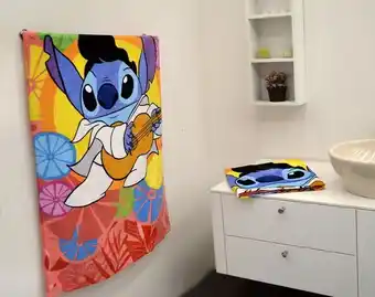 Colap La Palestina Toalla medio baño disney stitch oferta