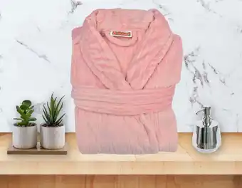 Colap La Palestina Bata de baño rachel rosa rayas oferta
