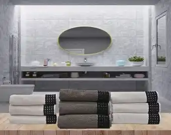 Toalla chenille medio baño gris