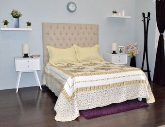 Colap La Palestina Colcha matrimonial cotash alba oferta
