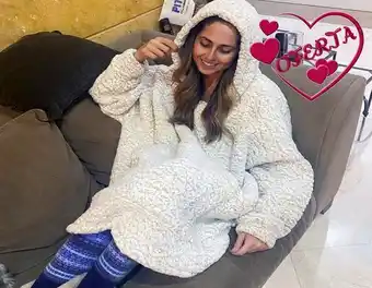 Hoodie borrego nevado
