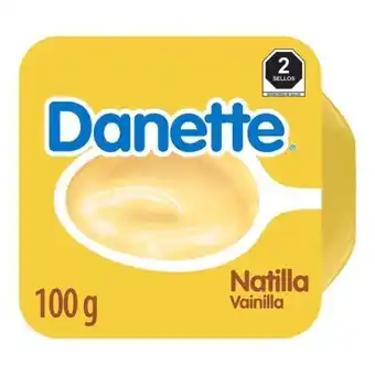 Natilla danette sabor vainilla 100 g
