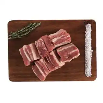 Costilla cargada de res para cocer por kilo