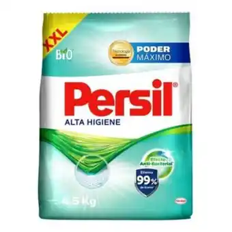 Detergente en polvo persil alta higiene 4.5 kg