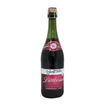 Vino tinto world table lambrusco 750 ml