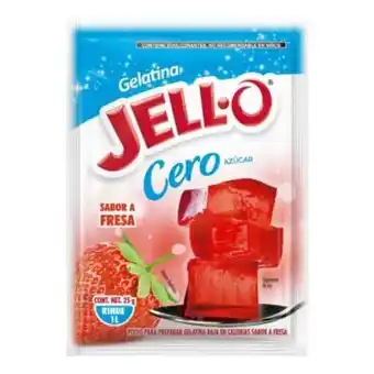 Häagen Dazs Polvo para preparar gelatina jello sabor fresa cero azúcar 25 g oferta