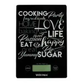 Almacenes Anfora Báscula digital de cocina vasconia oferta