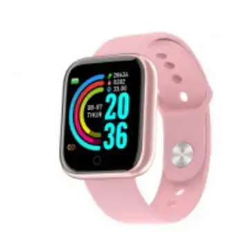 Reloj inteligente y68 smartwatch aplicación hryfine