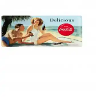 Cartel 25 x 50 coca-cola delicius