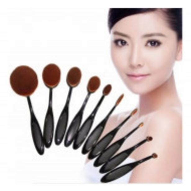 Set 10 brochas ovaladas para maquillaje profesional oferta en Sony Set 10 brochas ovaladas para maquillaje profesional oferta en Sony