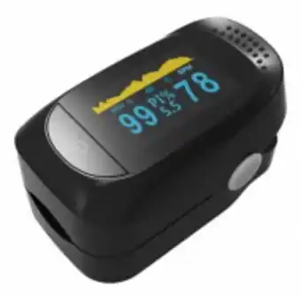 Oximetro de dedo pulsioximetro digital uso pediatrico adulto