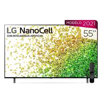 Pantalla lg nanocell tv ai thinq 4k 55" 55nano85spa