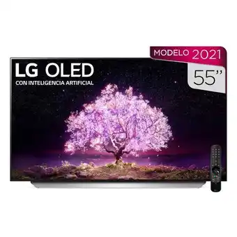 Sony Pantalla lg oled tv ai thinq 4k 55" oled55c1psa oferta