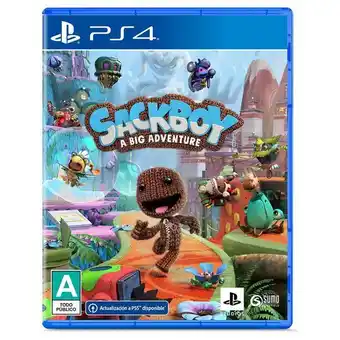 Sony Ps4 sackboy a big adventure oferta