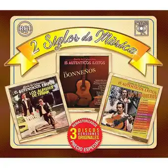 Cd3 los donneños, los alegres de terán, los troqueros - 2 siglos de música
