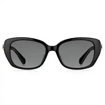 Lente solar kate spade kenzie/s/s 807 negro rectangular