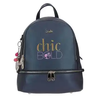 Mochila mediana barbie x gorett backpack mediana negro gs20109-3