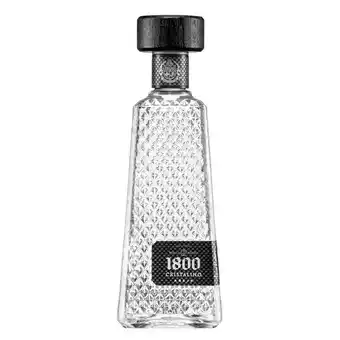 Tequila 1800 cristalino 700 ml